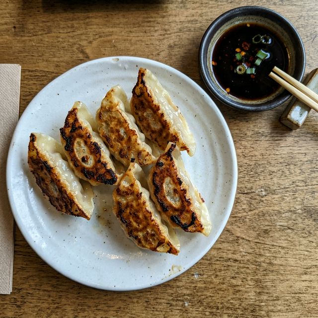 Dumplings med dippsås